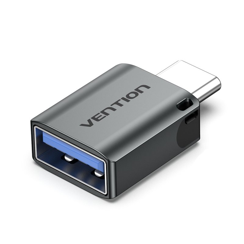 Vention CDQH0 changeur de genre de câble USB C USB A Gris