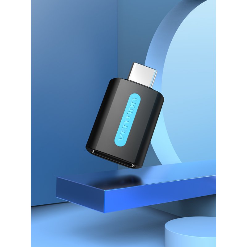 Vention USB Adapter CDTB0, USB-C male to USB 2.0 female (black)