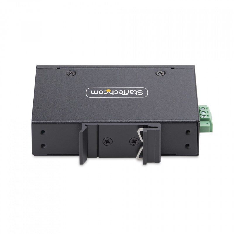 StarTech.com 5-Port Unmanaged Industrial Network Switch, 100/1000 Ethernet, DIN Rail/Wall-Mountable, Rugged IP30