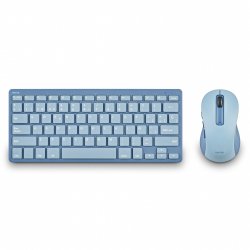 Pack 2en1 (Clavier/Souris) sans fil Bluetooth NGS Fantasy (Bleu)