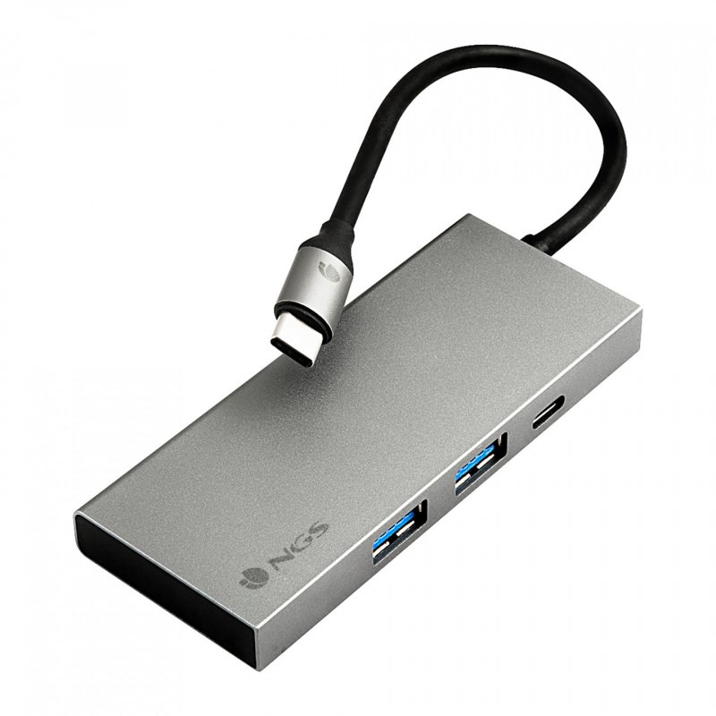 NGS WONDER DOCK4 PRO Wired USB 3.2 Gen 1 (3.1 Gen 1) Type-C Aluminium