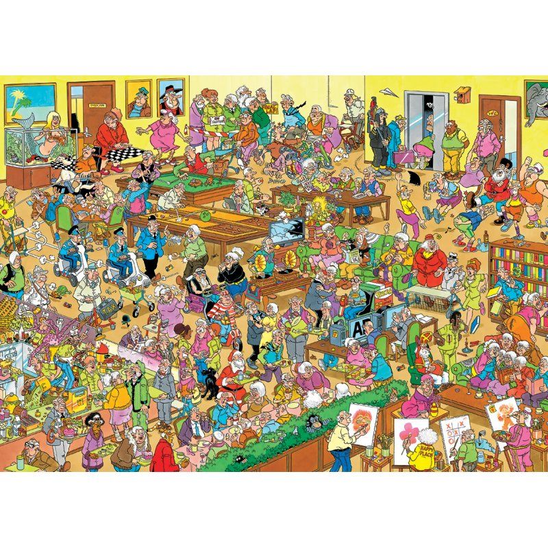 Jan Van Haasteren - The Retirement Home (1000 pieces)
