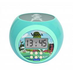 Lexibook - Moana - Projector Alarm Clock (RL977VN)