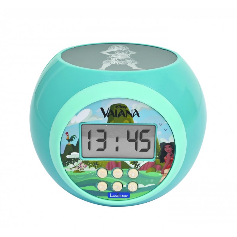 Lexibook - Moana - Projector Alarm Clock (RL977VN)