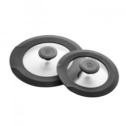 Electrolux E9HOSM pan lid Round Black Transparent