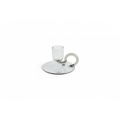 HAY - Tiny Candleholder Curved - Grey
