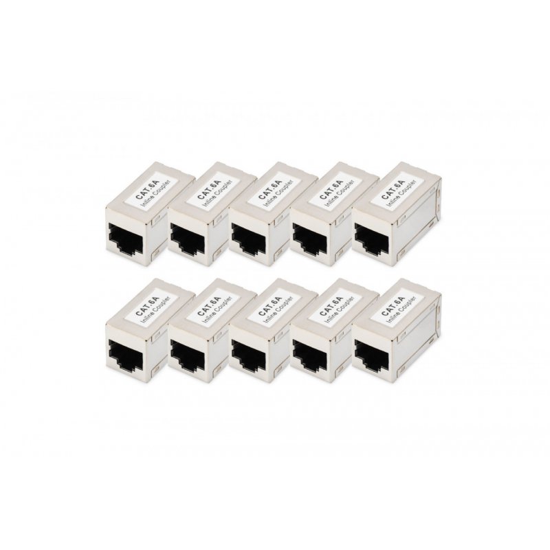Digitus Coupleur modulaire CAT 6A, blindé - 10 pièces