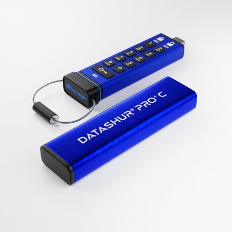 DATASHUR PRO C USB3 256-BIT IS-FL-DA3C-256-512