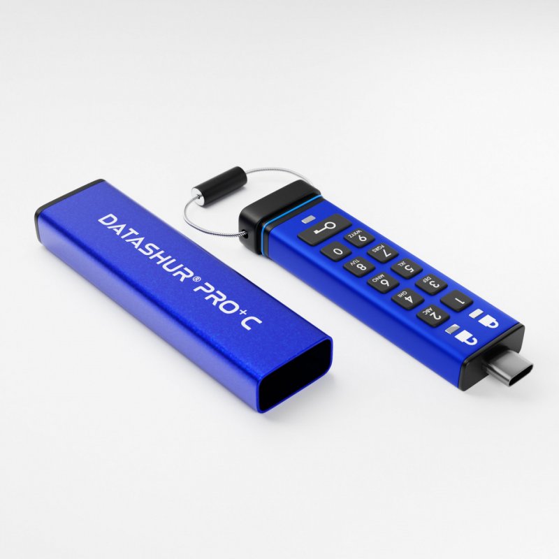 DATASHUR PRO C USB3 256-BIT IS-FL-DA3C-256-32