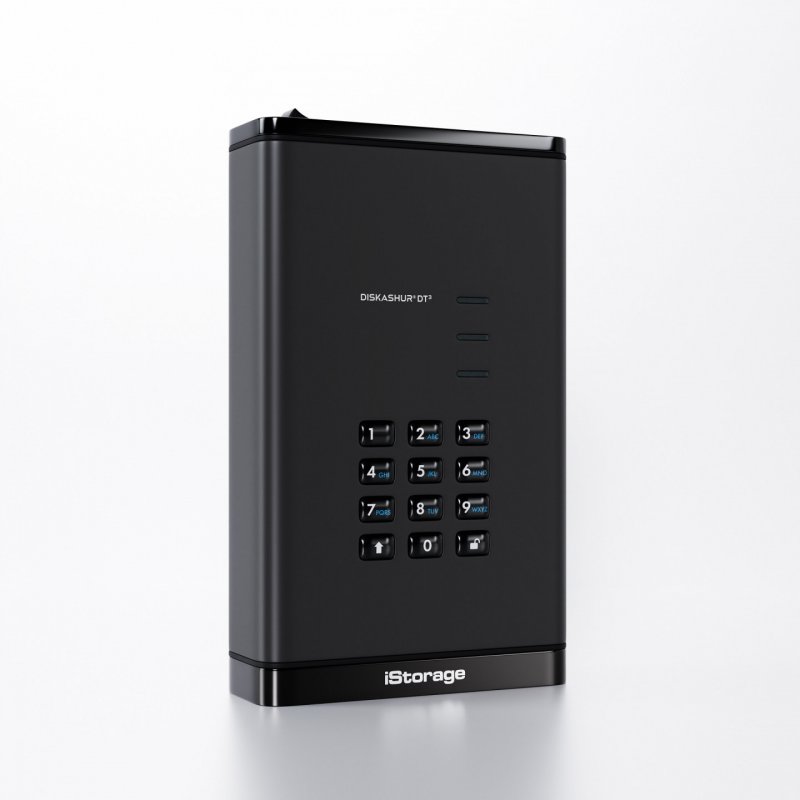 iStorage diskAshur DT3 HDD 256-bit 4TB FIPS 140-3 Level 3