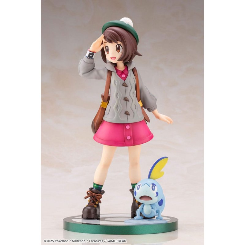Pokémon statuette PVC ARTFXJ 1/8 Gloria & Larméléon 21 cm