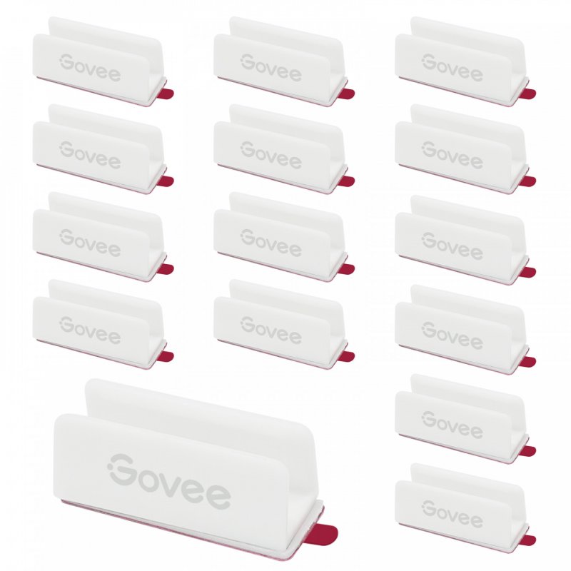 Govee - Neon Rope Light 2 Bracket - 20 pcs- White