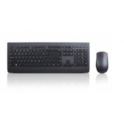 Lenovo 4X30H56823 clavier Souris incluse Bureau RF sans fil Espagnole Noir