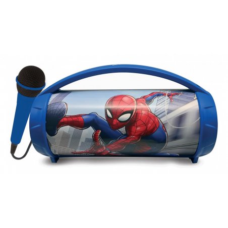 Lexibook - Spider-Man Bluetooth® Light Speaker with Microphone (BTP585SPZ)