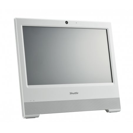 Shuttle All-In-One Barebone X50V9, 15.6" Single-Touch-Screen (resistive), Celeron 7305U, Wifi, IP54, fanless, 24/7