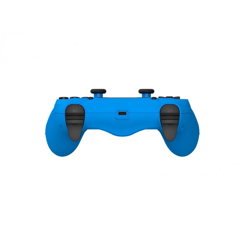 DragonShock - Manette sans fil Bluetooth MIZAR Bleue pour PS4, PC et Mobile