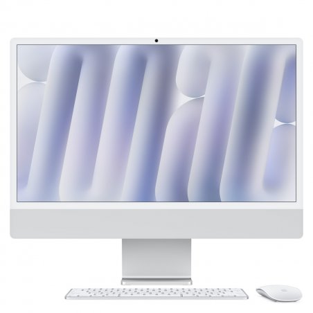 Apple iMac Silber CZ1E2-0001000 - 61cm(24‘‘) M4 8?Core CPU, 8?Core GPU, 16GB RAM, 256GB SSD, Standardglas, Magic