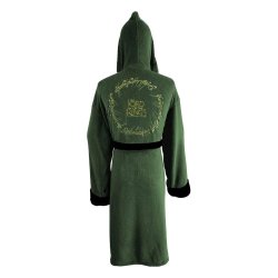 Le Seigneur des Anneaux peignoir de bain polaire Elven Green & Gold