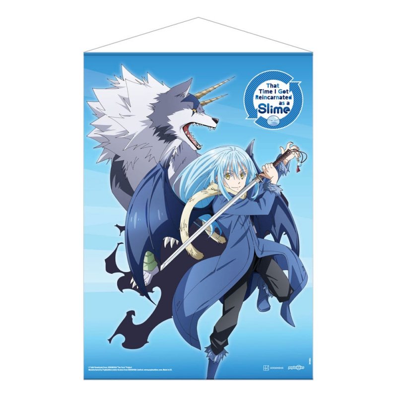 That Time I Got Reincarnated as a Slime wallscroll Rimuru & Ranga 50 x 70 cm