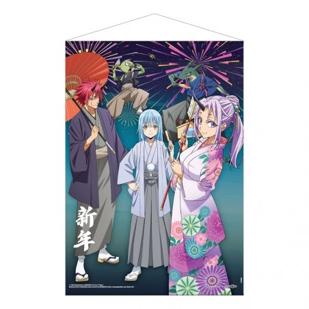 That Time I Got Reincarnated as a Slime wallscroll New Year's Celebrations 50 x 70 cm
