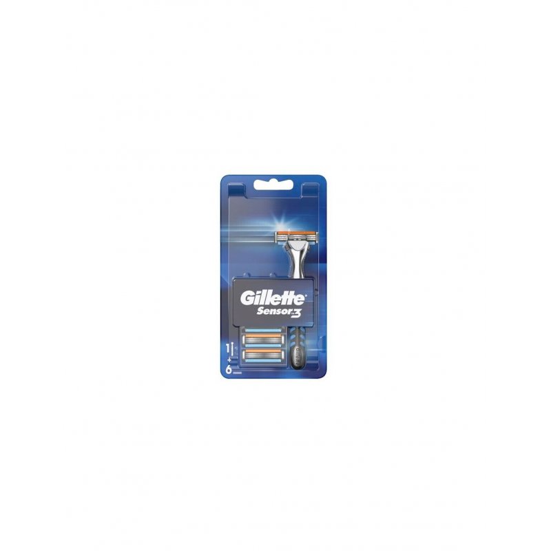 GILLETTE SENSOR 3 MAQUINILLA 6 RECAMBIOS