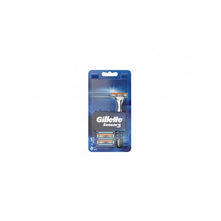 GILLETTE SENSOR 3 MAQUINILLA 6 RECAMBIOS