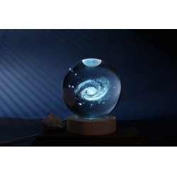 iTotal - Crystal Ball Lamp - Galaxy - Large