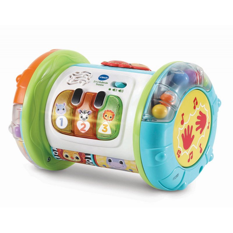 Vtech - 2- In 1 Rolling Explorer Drum DK (950-562632)