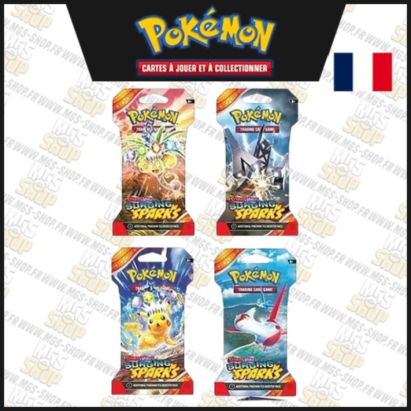 Pokémon Jcc - Écarlate Et Violet - Pack De Booster Blister Ev08