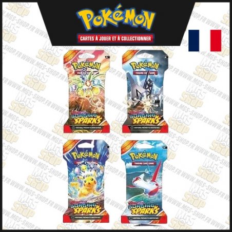 Pokémon Jcc - Écarlate Et Violet - Pack De Booster Blister Ev08