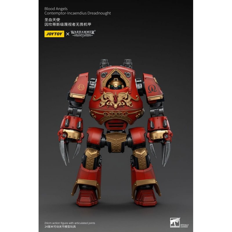 Warhammer The Horus Heresy figurine 1/18 Blood Angels Contemptor-Incaendius Dreadnought 24 cm