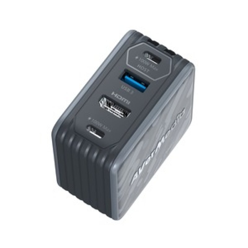 DOCK STATION CHARGEUR 100W GAN ET HDMI 4K, COREGO GC313 NOIR