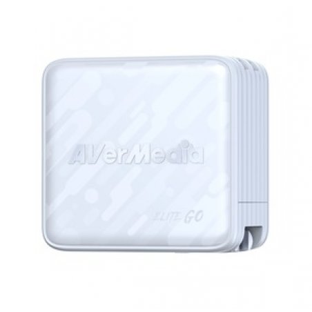 DOCK STATION 100W GAN HDMI 4K CAPTURE FHD, GC313PRO BLANC