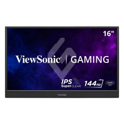 Viewsonic VX1654 téléviseur et moniteur portables Moniteur portable Noir 39,6 cm (15.6") LED 1920 x 1080 pixels