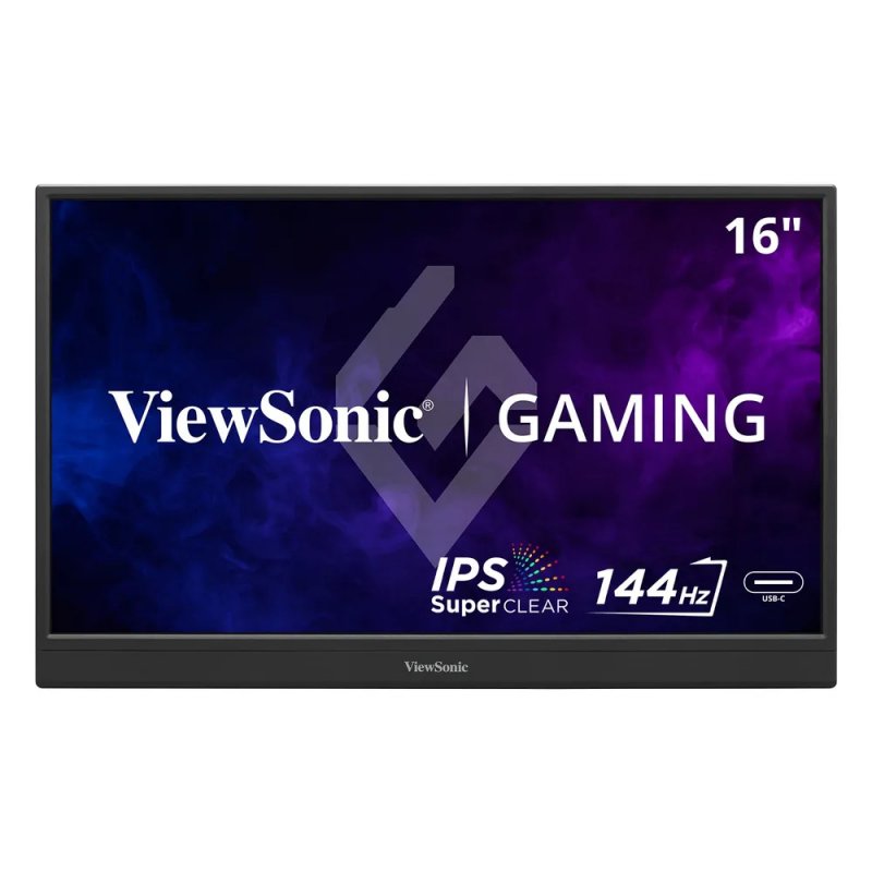 Viewsonic VX1654 téléviseur et moniteur portables Moniteur portable Noir 39,6 cm (15.6") LED 1920 x 1080 pixels