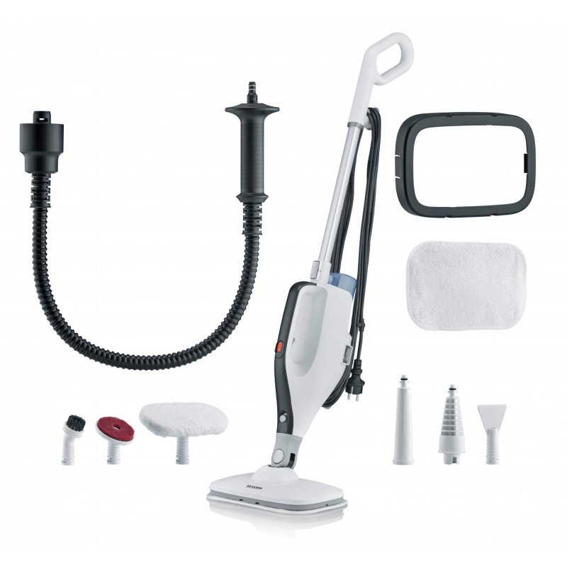 Severin Dampfreiniger 2 in 1 1500W wh/bk