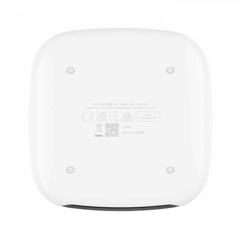 Ubiquiti UISP -FIBER-XG convertisseur de support réseau 10000 Mbit/s Noir, Blanc