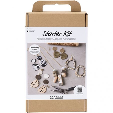 Starter Craft Kit - Jewellery Clay - Jewellery (977538)