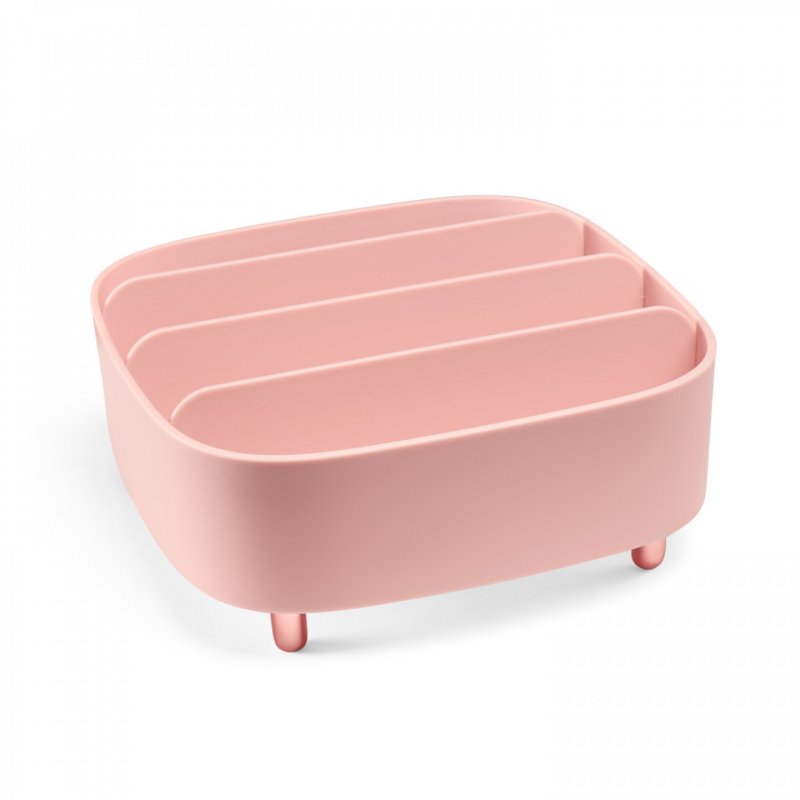 Gillian Jones - Table organizer with 4 compartments - Rose