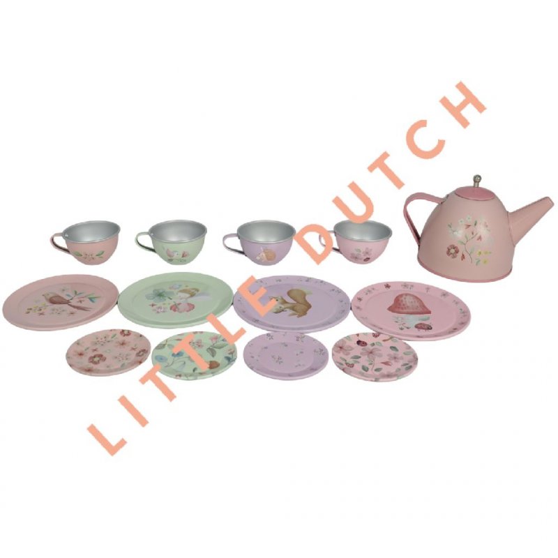 Rubo Toys Little Dutch Fairy Garden Service a Thé