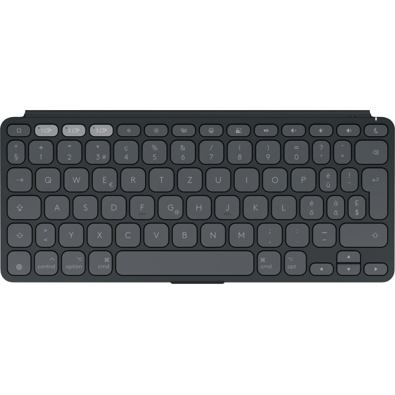 Logitech Keys-To-Go 2 clavier Universel Bluetooth QWERTZ Suisse Graphite