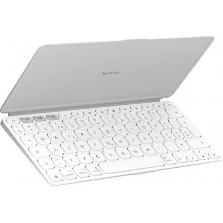 Logitech Keys-To-Go 2 keyboard Universal Bluetooth QWERTZ Swiss White