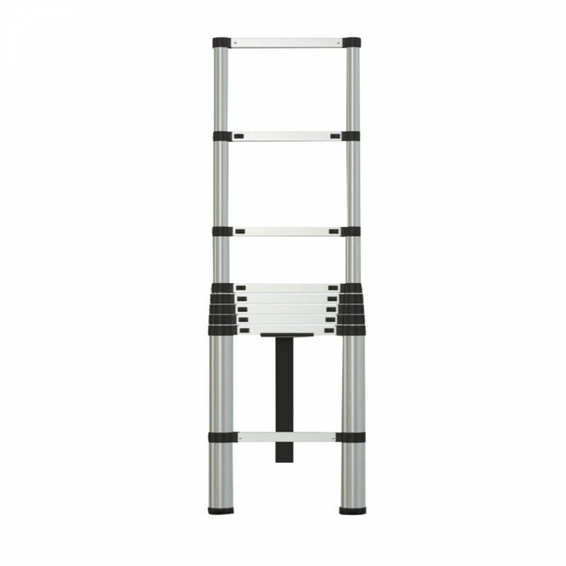 Herzberg HG-5380: Multi-Purpose Aluminum Telescopic Extension Ladder - 3.8M