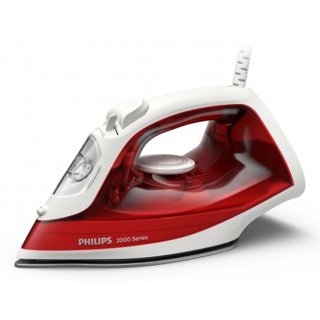 Philips Steam Iron DST 2010/40 Non-stick soleplate Red White