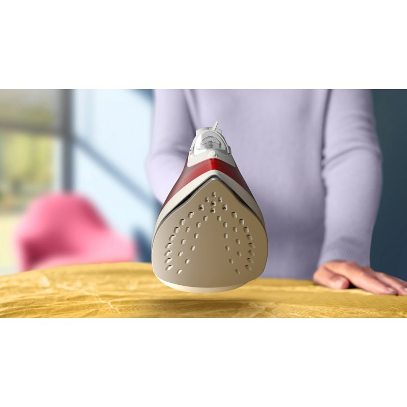 Philips Steam Iron DST 2010/40 Non-stick soleplate Red White