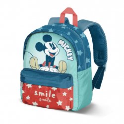 MICKEY - Smile - Sac à Dos Préscolaire '27x22x9cm'