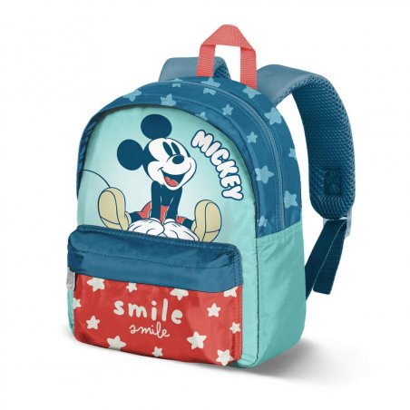 MICKEY - Smile - Sac à Dos Préscolaire '27x22x9cm'