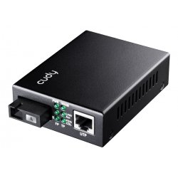 Cudy MC100GSB-40A convertisseur de support réseau 1000 Mbit/s Multimode, Monomode Noir