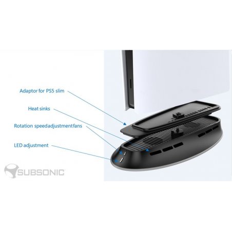 Subsonic Cooling Led Stand - PS5/PS5 Slim