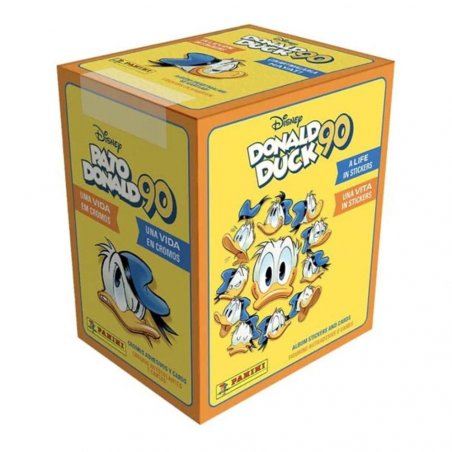Donald Duck 90 Sticker & Trading Card Collection présentoir boosters (36)